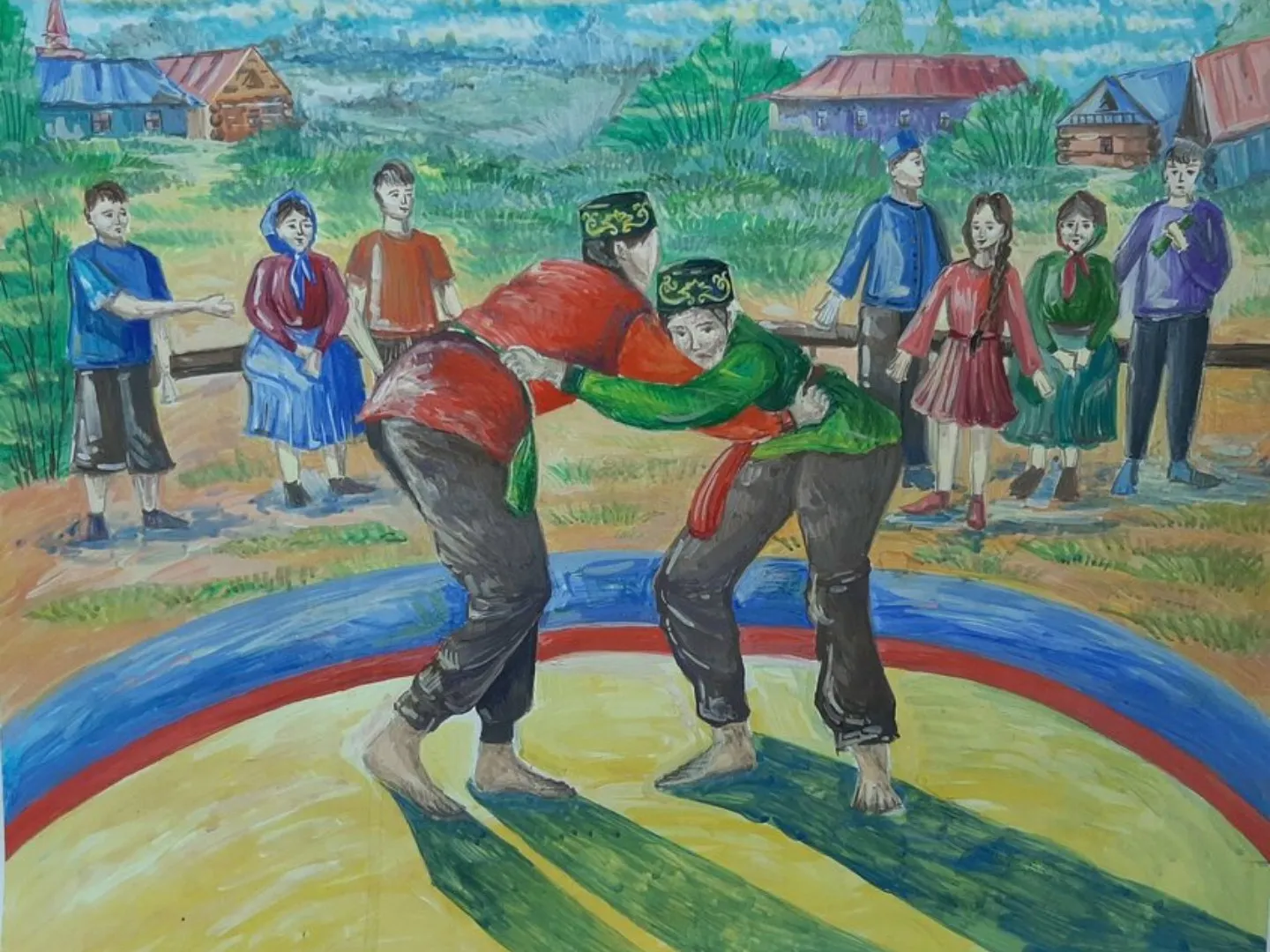 Һы, куркасыңмыни?